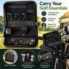 Golf Accessories Storage Bag for Golf Tools – Portable Black