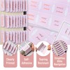 Mr. Pen- Bible Tabs, 75 Tabs, Baby Pink, Bronze Foil