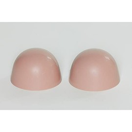 Artesian Color Replacement Plastic Toilet Bolt Caps - Set of 2 - Cameo RoseF