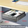 Closiq Desk Drawer Organizer – Self Adhesive Hidden Compartments for