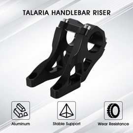 CHANGCHENG 7075 Aluminum Alloy Handlebar Riser CNC Second Generation Handle Bar Mount Vibration Dampening Aluminum CNC for Talaria MX3 MX4 Electric Dirt Bike Black