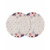 Patriotic Round Braided Placemats Set of 2 4th of July