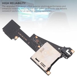 Pomya Ranura del Lector de Tarjetas de Juego para OLED, un Módulo de Lector de Cartucho de Juego de hasta 2 TB con Conector para Auriculares para el I
