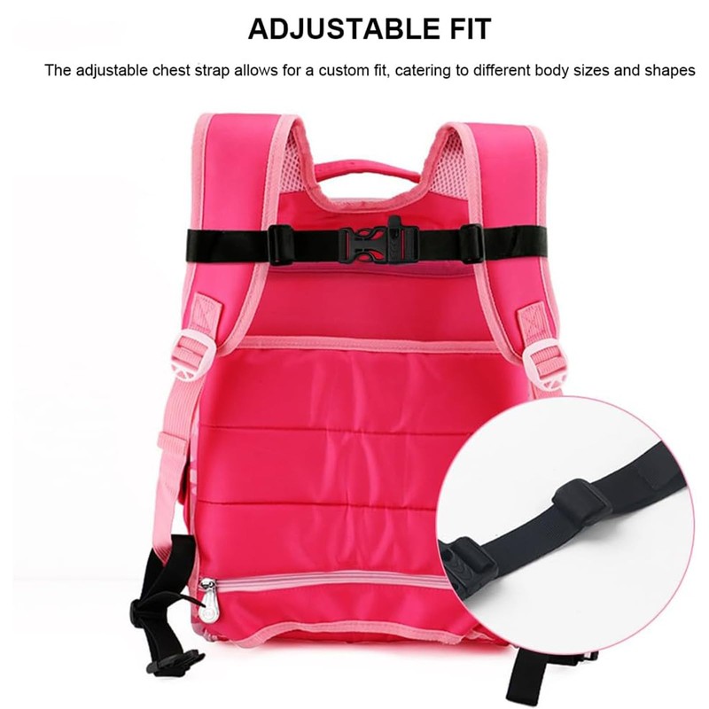 JYTDBCS 4 Pcs Backpack Universal Chest Belt Adjustable Sternum Strap