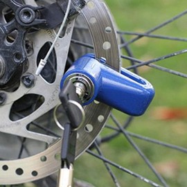 Bicycle tire wheel lock, motorcycle lock / 자전거 타이어 바퀴 잠금장치 오토바이 자물쇠
