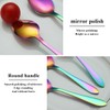 Kyraton Rainbow Teaspoons 12 Pieces 14 cm Stainless Steel Colourful