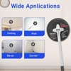 Pole Sander for Drywall, 9-Inch Radial Wall and Ceiling Sanding