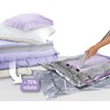 Domopak Living S2 Jumbo Vacuum Bag 2PZ Vacuum, Plastic, Grey