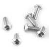 Stainless Steel Screws M3 Set 340 Pieces Button Head Hex