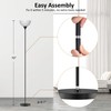PESRAE Floor Lamp, Remote Control with Stpeless Color Temperatures and