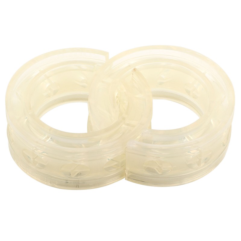 2pc Transparent Car Shock Absorber Buffer Spring Bumper Cushion Type