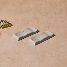 Modern House Hyun Confessor Spoon Rest 2P Set [CA664133R9] / 모던하우스 현 고백자 수저받침 2P세트 [CA664133R9]