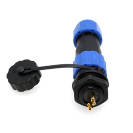 ZBLZGP SD13 2 Pin Waterproof Connector for Aviation IP68 Plug Socket Dustproof LED Panel Mount Electric Power Cable Connector