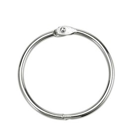 ULTNICE Loose Leaf Binder Rings Metal Ring Binder for Photo Paper Organisation, Pack of 10