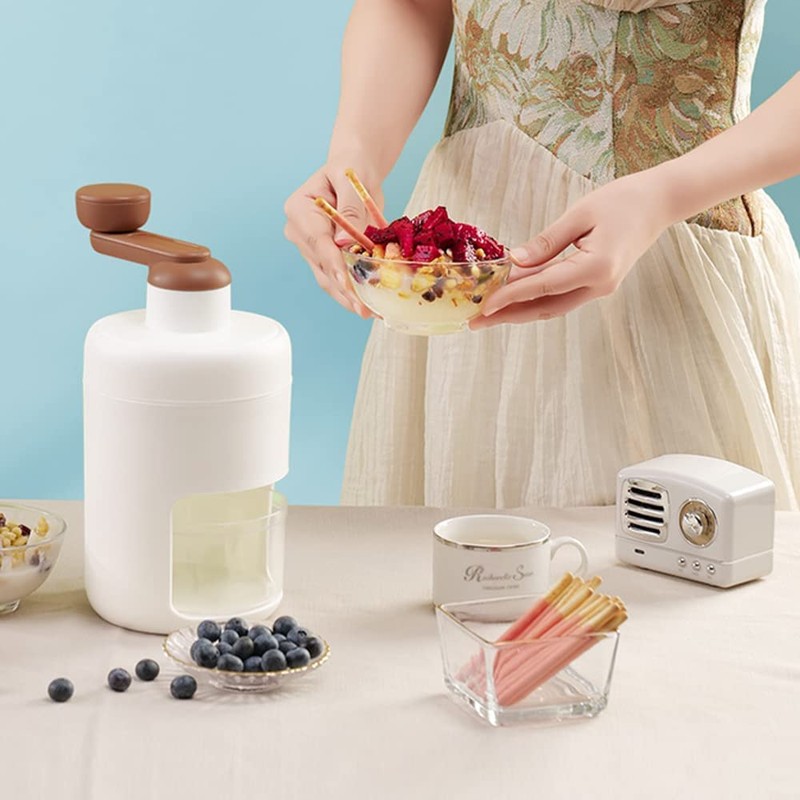 AYHOJIO Slushie Machine, Snow Cone Machine, Shaved Ice Machine, ICEE
