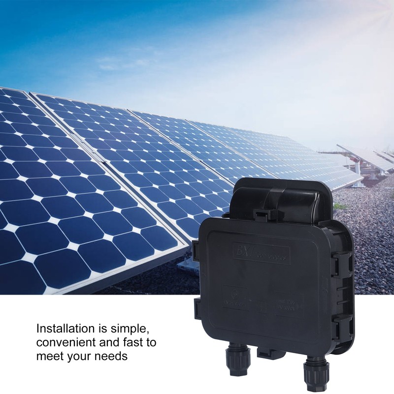 Solar Junction Box Photovoltaic Electrical Enclosure Case Solar Panel Accessories