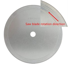 ILOVETOOL 7 inch Thin Edge Wet Diamond Blade Disc Lapidary Saw for Stone Tools