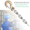 3/8" Clevis Slip Hook with Safety Latch, 4 Pack Heavy