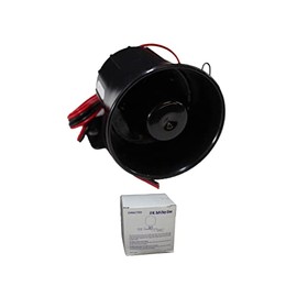 Viper Directed Install Essentials Revenger Soft Chirp 6-Tone Siren 514L - Black - Universal Fit - 120 dB - 12V DC - Passenger Car & Truck Compatible