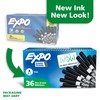 EXPO Fine Tip Dry Erase Markers Low Odor Black Ink
