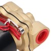 Solenoid Valve Brass Electric 2 Way 1/2in Normally Closed for