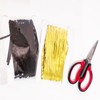 AILEXI 2 Pack 3ft*8ft Party Supplies Foil Fringe Shimmer Curtains,