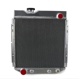 1965 66 1966 Mustang Radiator Compatible with 1960-1966 Ford Falcon Mustang Falcon Sedan Delivery 2.4L 2.8L 3.3L L6 Gas & 1960-1965 Mercury Comet 2.4L 2.8L 3.3L, 3 Row Full Aluminium Radiator