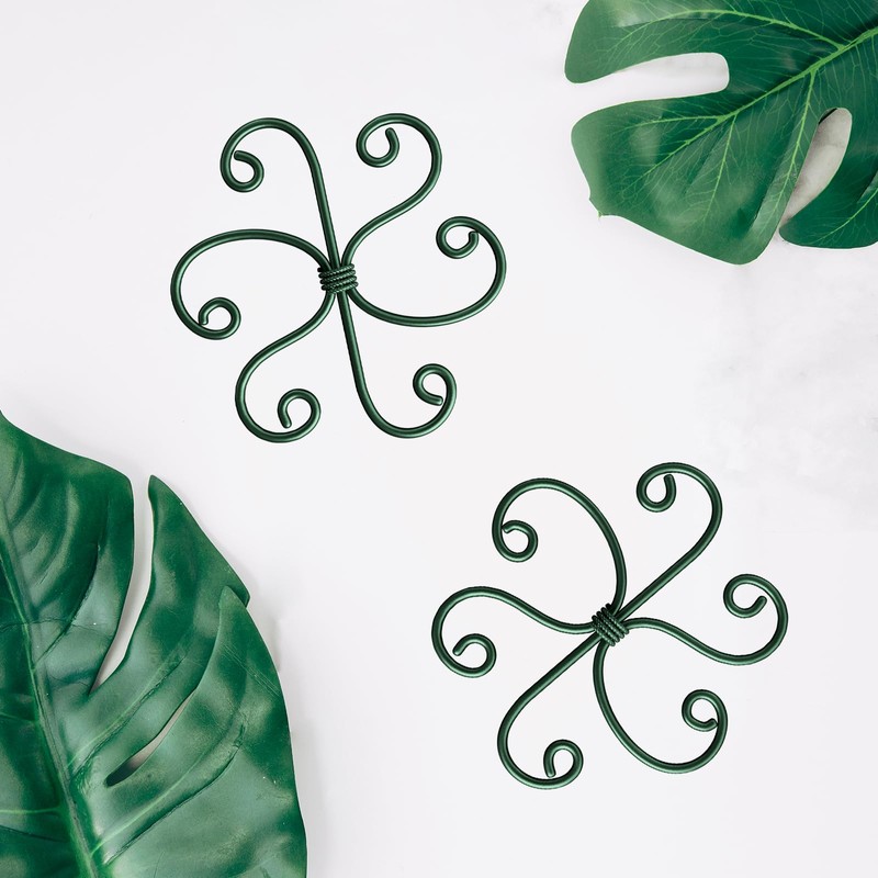 Yeomant 4PCS Iron Monstera Support, Uniquely Designed Plant Support Stakes