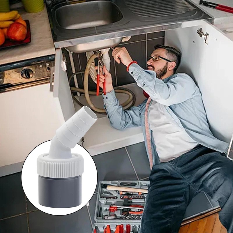 LINTRA Washing Machine Drain Adapter, Single Head Washing Machine Drain