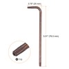 HARFINGTON 2pcs T10 Tamper Proof Torx Wrench Star Keys 76.5mm