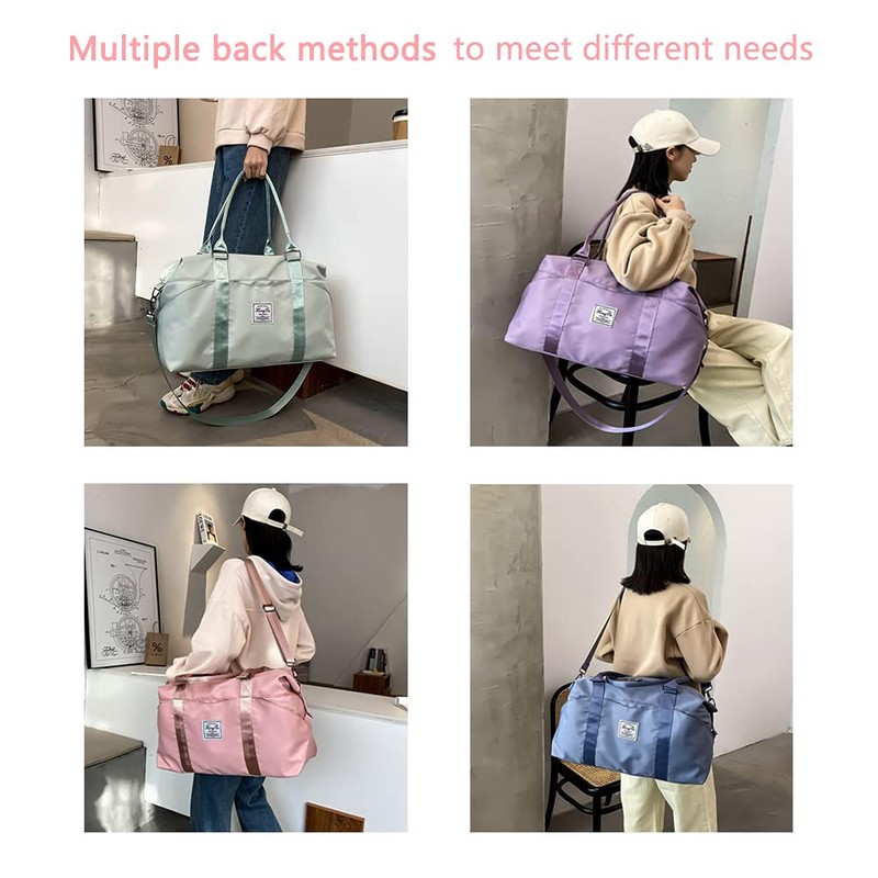 KARRESLY - Bolsa de viaje para mujer, bolsa de hombro