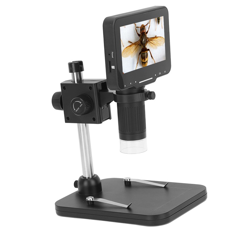 4.3in HD LCD Digital USB Microscope 1000X Magnification Electronic Microscope