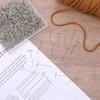 500 Pcs T Pins, 1.5 Inch Wig Pins for Mannequin