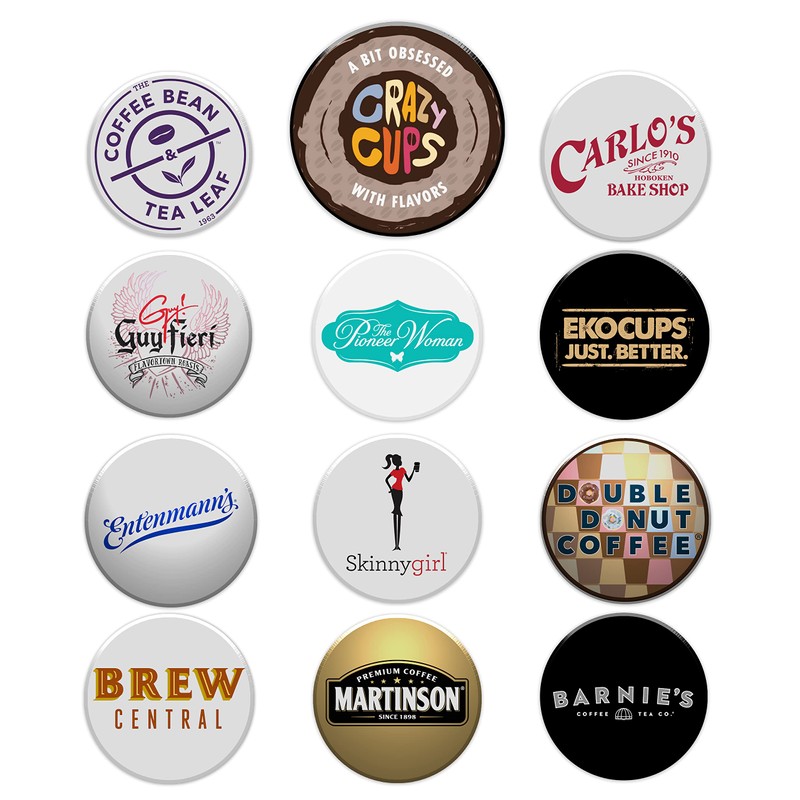 Perfect Samplers Flavored Coffee Variety Pack, Flavored Coffee Pods, Including