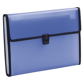 Exacompta 55989E Chromaline Premium Expanding File for DIN A4 13 Compartments and Stretchy Spine and Lock Perfect for Storing Your Documents Organiser Folder 1 Piece Random Colour