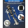 SIXIWANZI 3PCS Macpherson Strut Spring Compressor Tool, Coil Spring Compressor