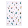 Ulster Weavers Xmas Christmas Ski Slopes Cotton Tea Towel