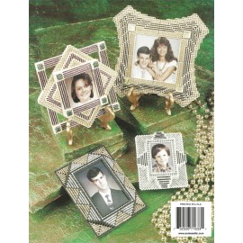 Annie's Attic Fabulous Mini Frames Plastic Canvas 10-Mesh Regal Metallic Sparkle Shine Family