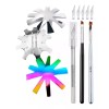 Veraly Kit Placa De Sellos Y Pincel Decoración + Herramientas