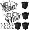 G.CORE Pegboard Bins Baskets Organizer with Peg Board Hooks Cups