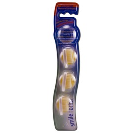 SMILE BRITE Xtra Soft Replacement Heads Double, 3 CT