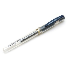 Mitsubishi Pencil Gel Ink Ballpoint Pen, Signo Bold Point, 0.04 inches (1.0 mm), UM153.64, Blue Black [Set of 3]