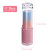 Healeved 15pcs Lipstick Tubes Empty Bulk DIY Containers Refillable Travel