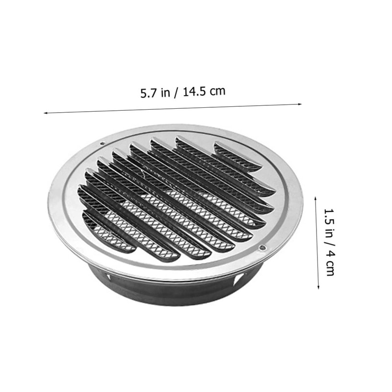 BUGUUYO Professional Stainless Steel Ventilation Cover Exhaust for Wall Ceiling