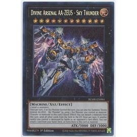 Divine Arsenal AA-Zeus - Sky Thunder - BLMR-EN084 - Secret Rare - 1st Edition