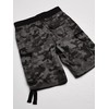 Southpole Boys' Big Fine Twill All Over Camo Jogger Shorts