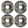 VEVOR Electric Trailer Brake Assembly, 10" x 2-1/4", 2 Pairs