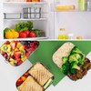 Stainless Steel Lunch Box with Compartments Lunch Box Movable Divider