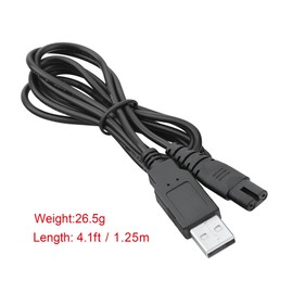 XWNV Water Flosser Charging Cable Compatible with Nicwell F5025 Charging Cable Compatible with COSLUS F5020E Oralfree Nicefeel Insmart Waterfloss USB Cord Plug in Adapter