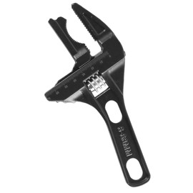 Laroal Adjustable Monkey Wrench Monkey Wrench Tool Crescent Wrenches Tools Break Resistant Adjustable 20cm for Plumbing Tasks Tightening Bolts